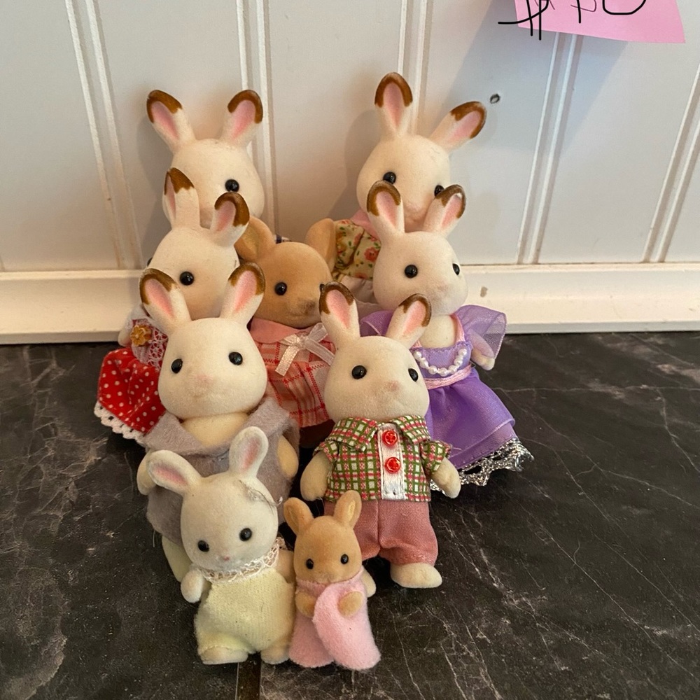 Rabbit family- calico critters